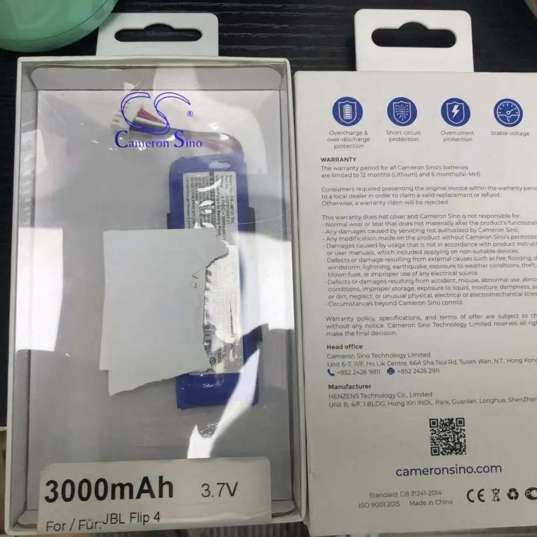 Cameron Sino-batería de 2600mAh para CECOTEC CONGA 990, CONGA 1190