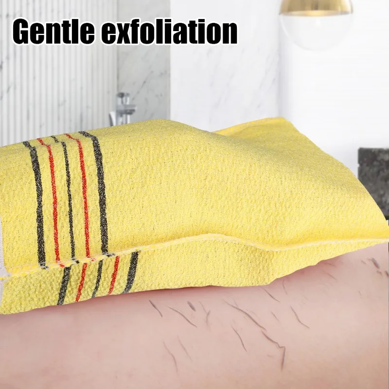 5/1Pcs Shower Bath Scrub Glove Korean Exfoliating Body Scrub Shower Towel Washcloth Portable For Adults Coarse Grain Brush 2