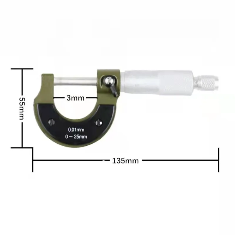 Measuring Tool Micrometer Vernier Depth Caliper Mechanical Ruler