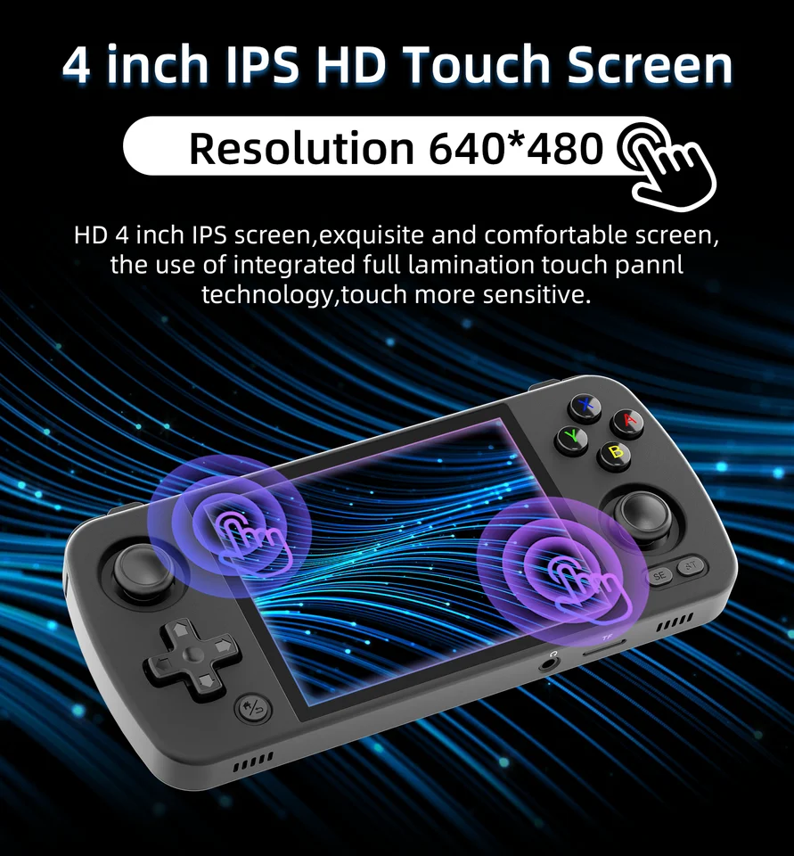 ANBERNIC RG405M Retro Handheld Game Console 4 inch IPS Touch