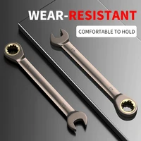 6-17mm Wrench Ratchet Wrench Torque Universal Wrench Automotive Maintenance Tools Metric Manual Tools 1