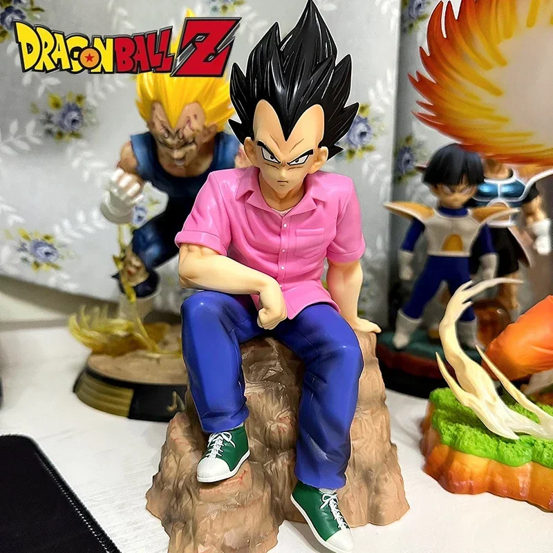

Драконий жемчуг Gk ФК фигурка Вегета обычная одежда повседневная одежда Сидящая позиция экшн-фигурка аниме модель кукла подарок Gk декоративная статуэтка