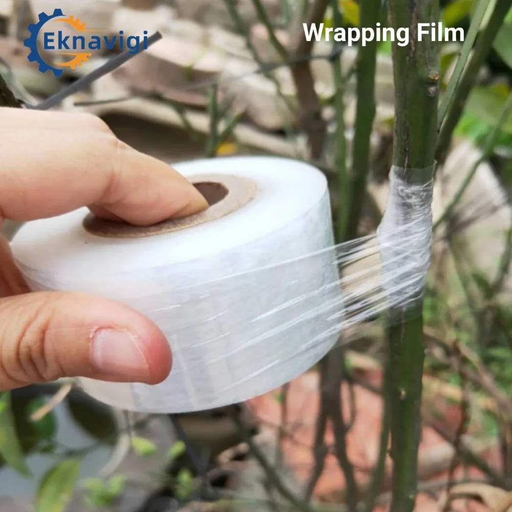 Length 150M Plant Grafting Film PE Material Film Self-adhesive Garden Fruit Tree Grafting Tape Wrapping Tape adhesive tape self adhesive sticker