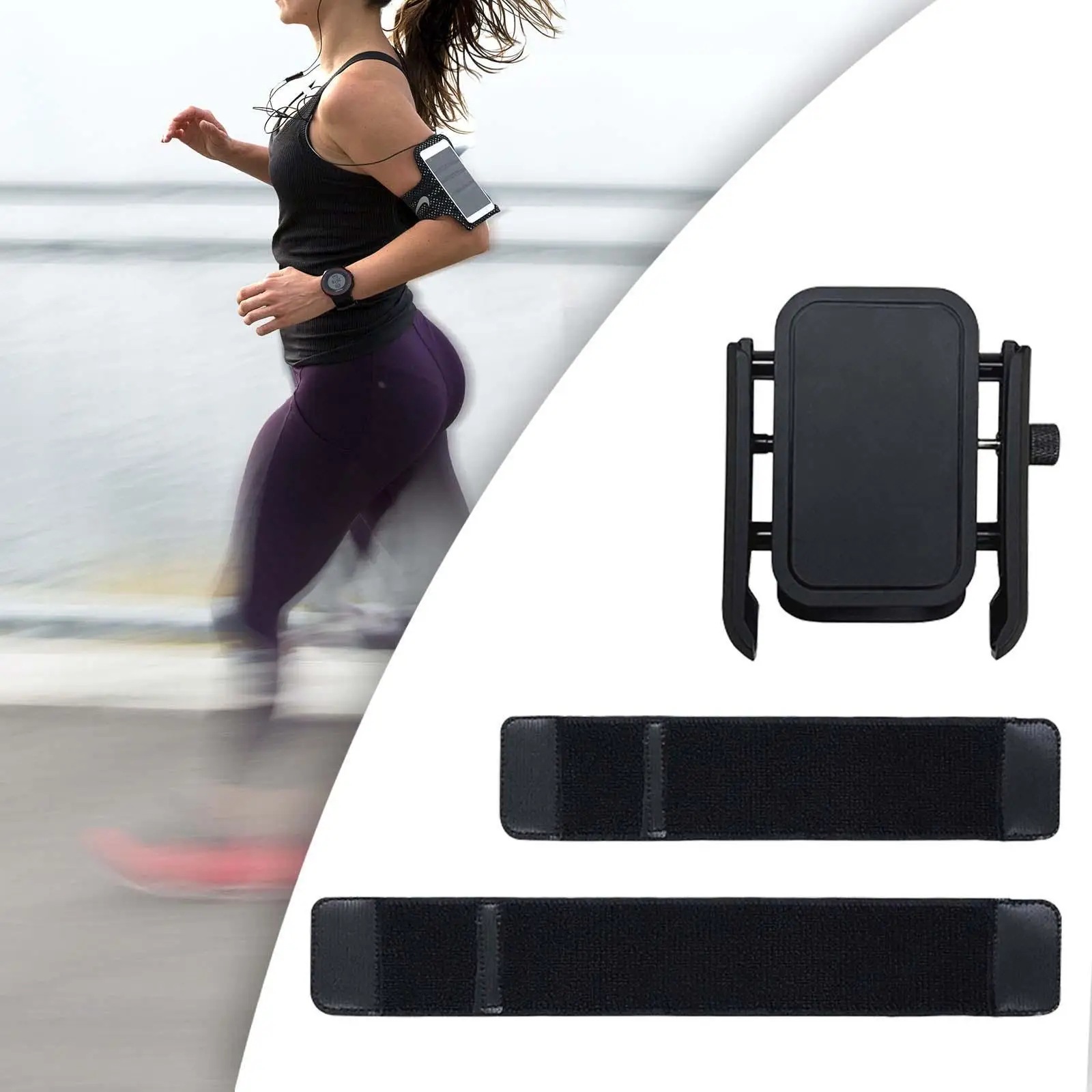 Wristband Phone Holder for Running Universal Stable Sports Armband Forearm Armband for Fishing Workout Hiking Walking Cycling 3