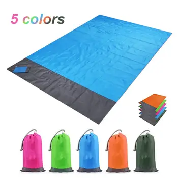 200 X 140cm/200 X 210cm Beach Blanket Sandproof Waterproof Beach Mat Lightweight Picnic Blanket for Travel Hiking Sports