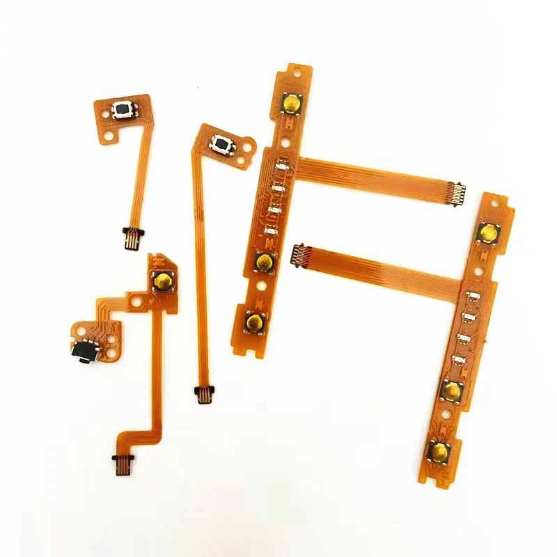 1PCS Replacement For Nintend Switch JoyCon ZR ZL L SL SR Button Key Ribbon Flex Cable For NS repair cable Cable arrangement push button switch solder cable