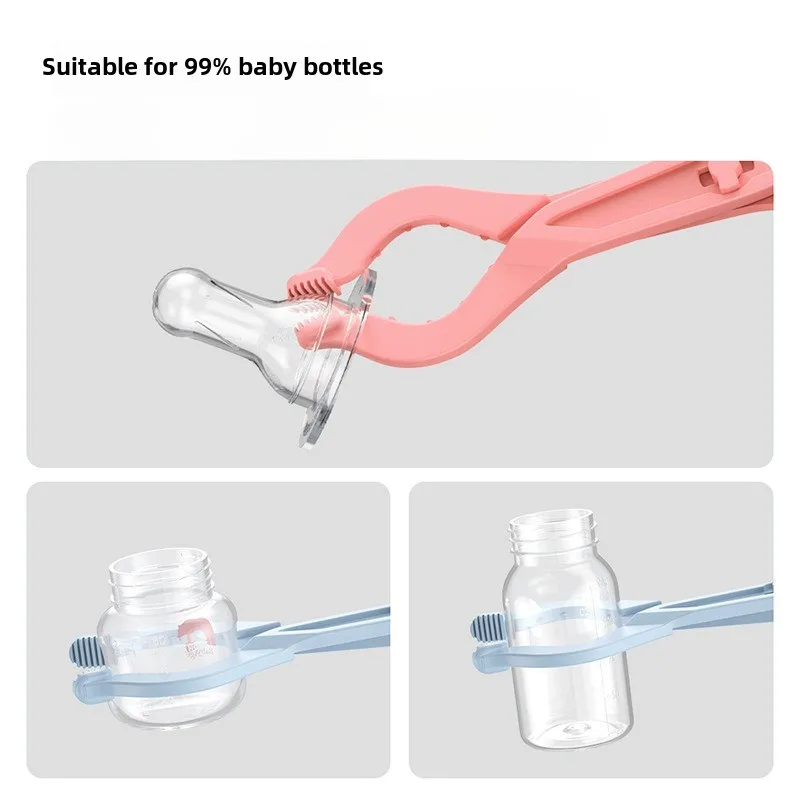 Baby Bottle Clip Non-slip High Temperature Resistance Pacifier Scissors Clip Disinfect Anti Scalding Baby Bottle Accessories