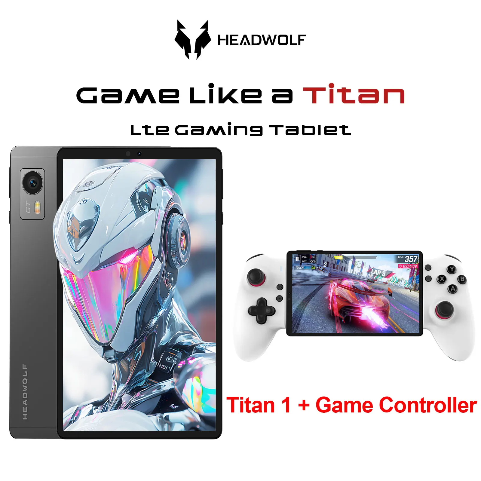 World Premiere Headwolf TiTan1 4G LTE Tablet MTK Dimensity 8300
