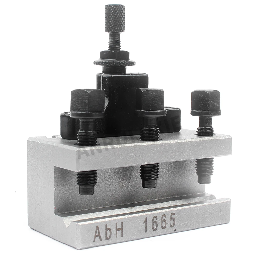 Quick-Change Tool Post Lathe European Style AB Tools Holder Lathe Fixture Set 16x16mm Tool Holder For 180-280mm Bed Swing tool holder lathe tool holder
