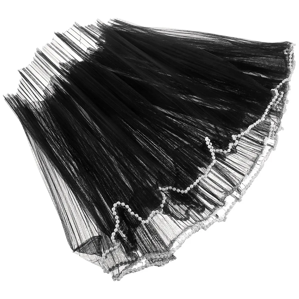 진주 테두리 거즈 롤 튤 원단 스풀 (꽃다발 포장, 선물 포장, 헤어 리본 장식, 홈 홀리데이 데코, 공예용)