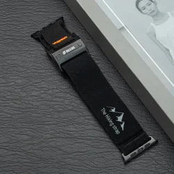 Premium Nylon & Leather Strap for S10 - 46mm 44 45 49mm (BB)