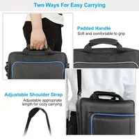 Carrying Case for PS4, New Travel Storage Carry Case, PlayStation Protective Shoulder Bag Handbag for PS4 System Console - Image 3