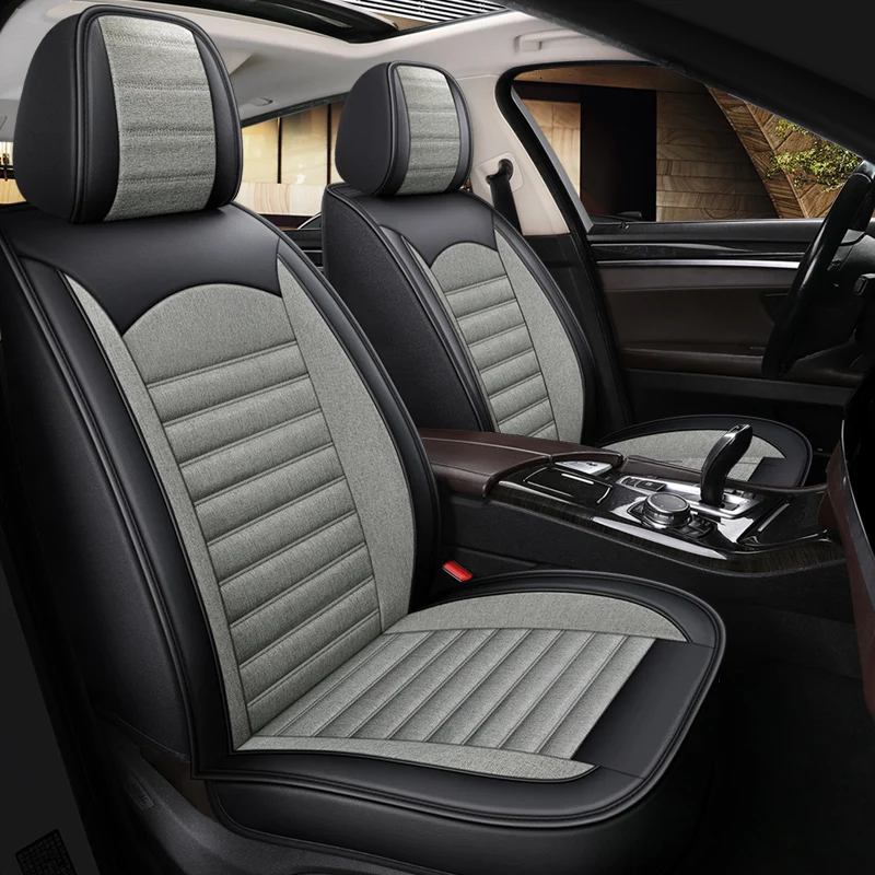 Buy Surekit Custom Car Seat Cover for MG MG3 MG5 MG6 MG7 GT ZS HS RX5 5-Seat  Car Seat Cushion Cover Full Set Needlework PU Leather Luxury Set (Cayenne)  Online at desertcartINDIA