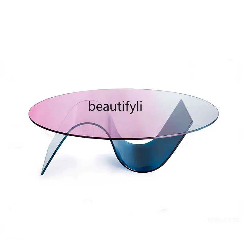 

yj Light Luxury Side Table Side Table Acrylic Transparent Corner Table Nordic Simple Modern Shaped Tea Table