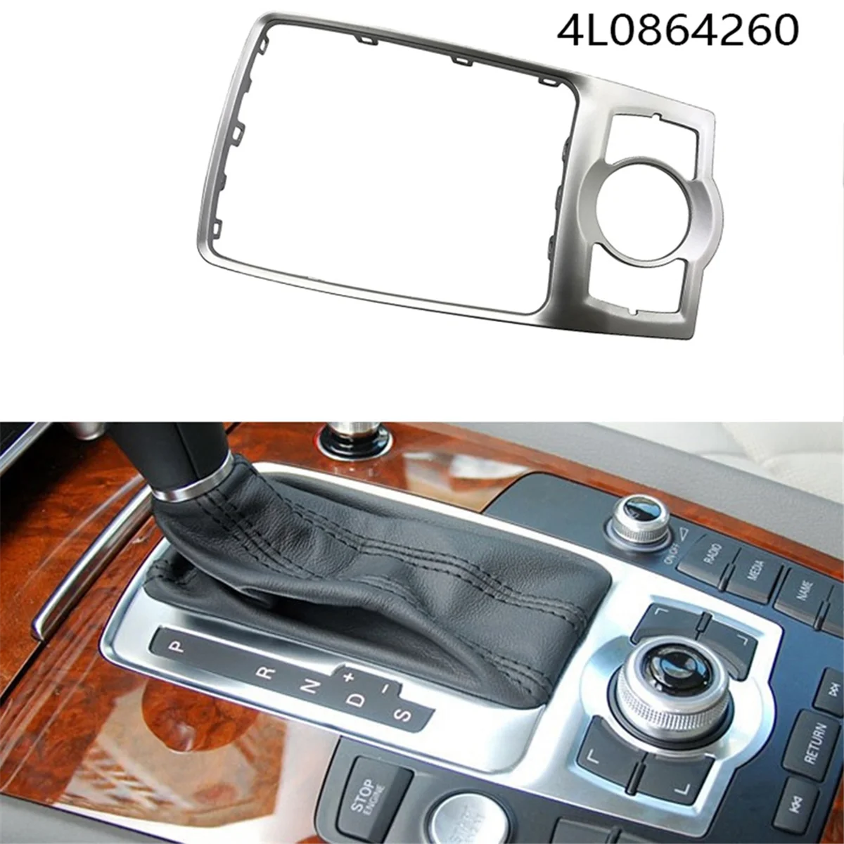 Ʈ ܼ ũ  Ʈ, ƿ Q7 2007-2015  Ʈ г  Ŀ, 4L0864260, 4L0864260A