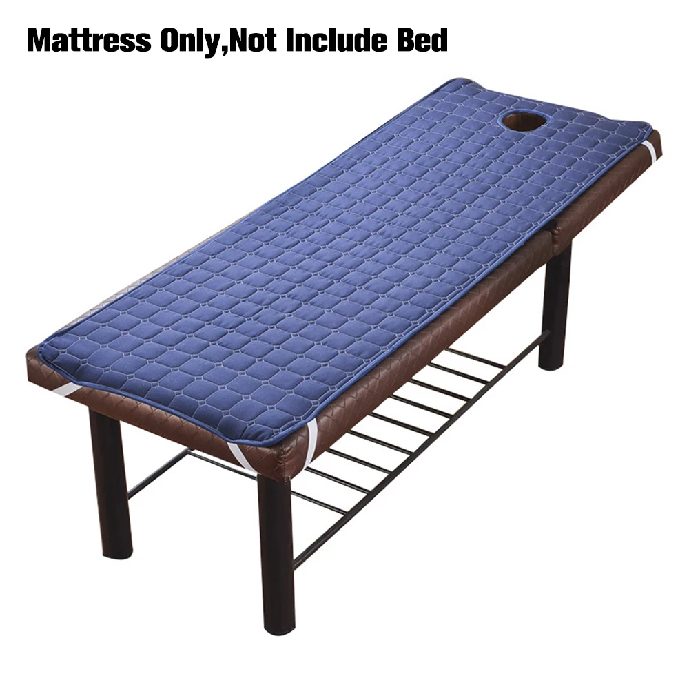 Non-slip Spa Massage Bed Table Sheet Beauty Massage Bed Mattress With Face Breath Hole Salon Mattress Sheet 3 Sizes