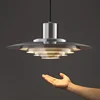 Danish Design UFO Pendant Light High Quality Round Led Hanging Lamp Bedroom Dining Room Luster Droplight Kitchen Bar Chandeliers 6