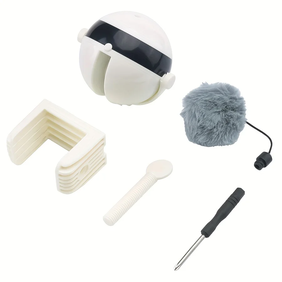 Motion Activated Plush Ball Cat Toy