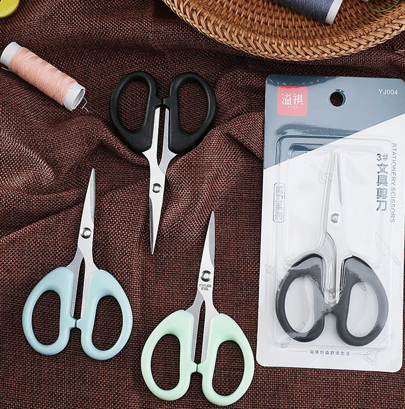 

Stainless Steel Scissors Student Office Stationery Scissors Handmade Household Paper Cuttings Small Scissors Thread Scissors