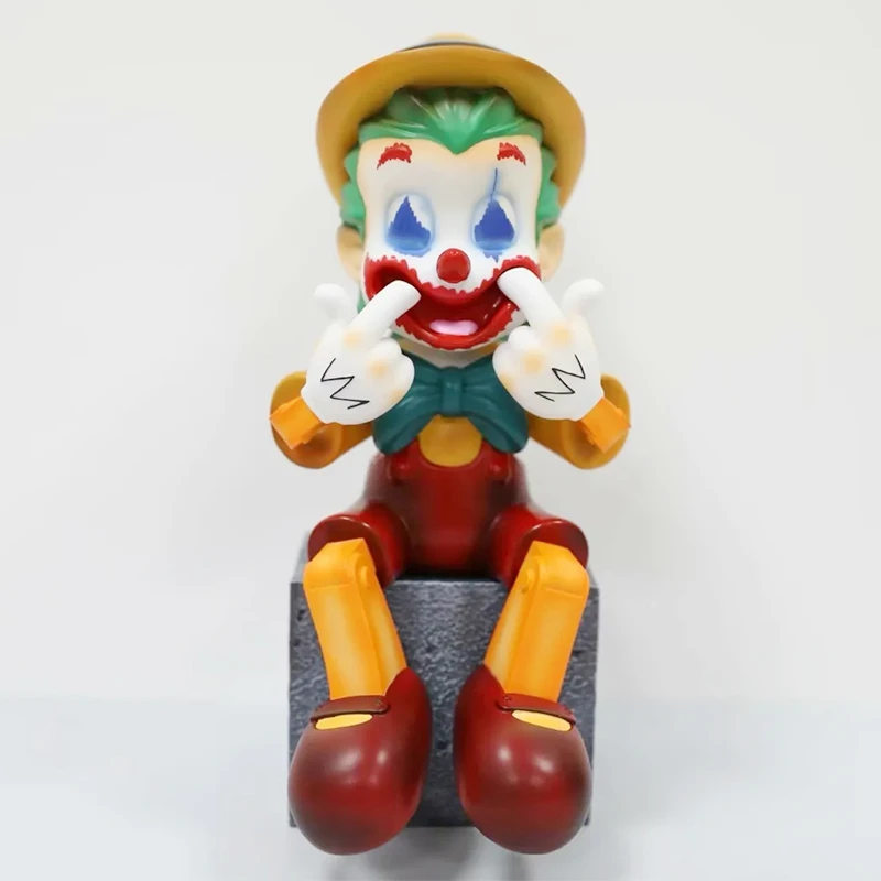 

DC World Batman movie characters Q version of the Joker character figures PVC sculpture series 20cm model toys GIFTS HEROCROSS