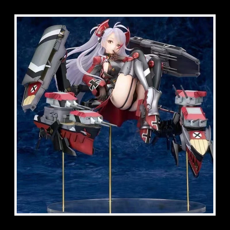 

100% Original: ALTER Azur Lane 27cm Prince Eugen Heavy Cruiser Action Figure Anime Figure Model Toys Collection Gift