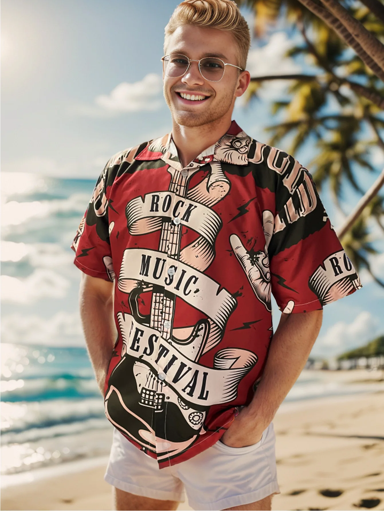 Летняя мужская рубашка