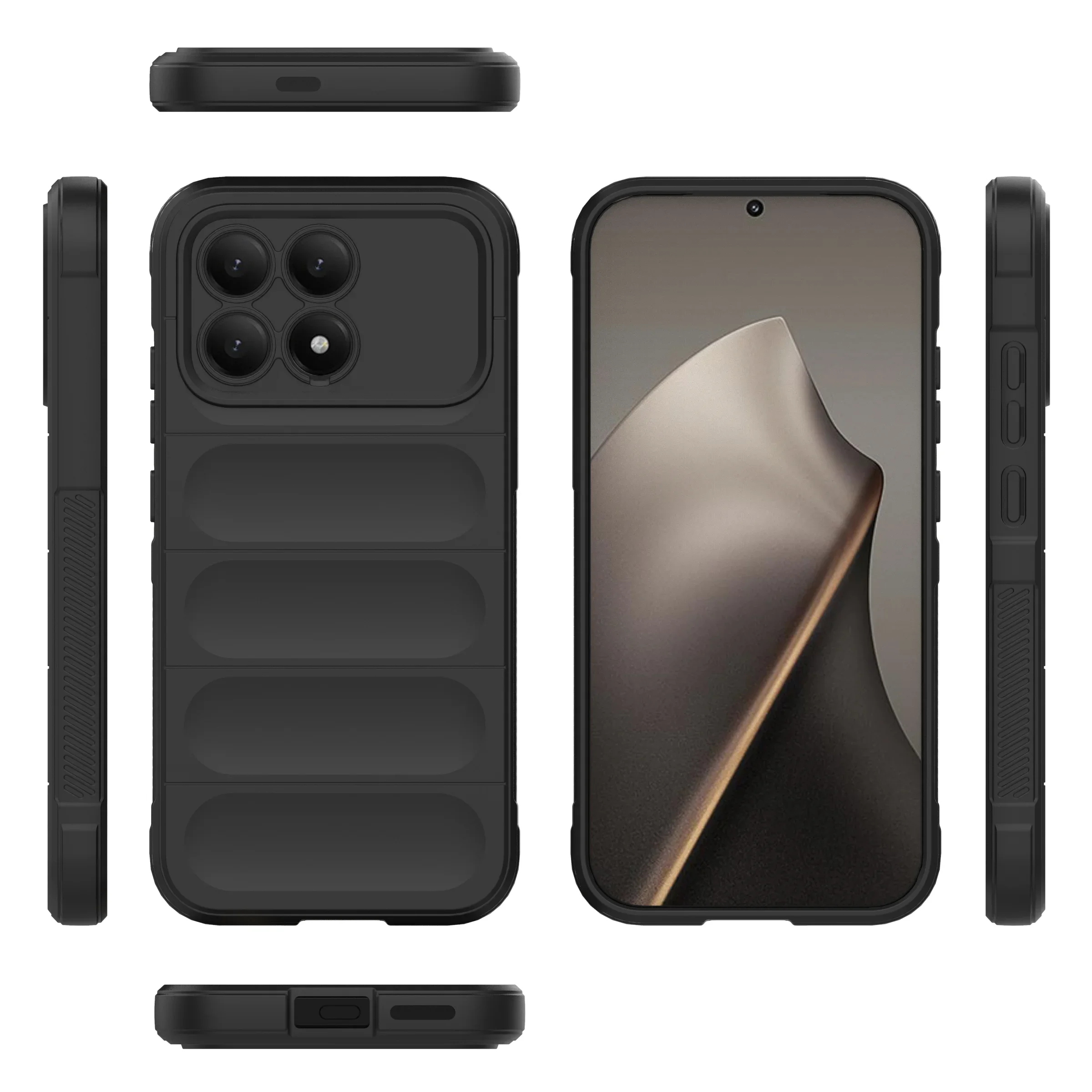 Enhanced Anti-Drop Soft Rubber Phone Case