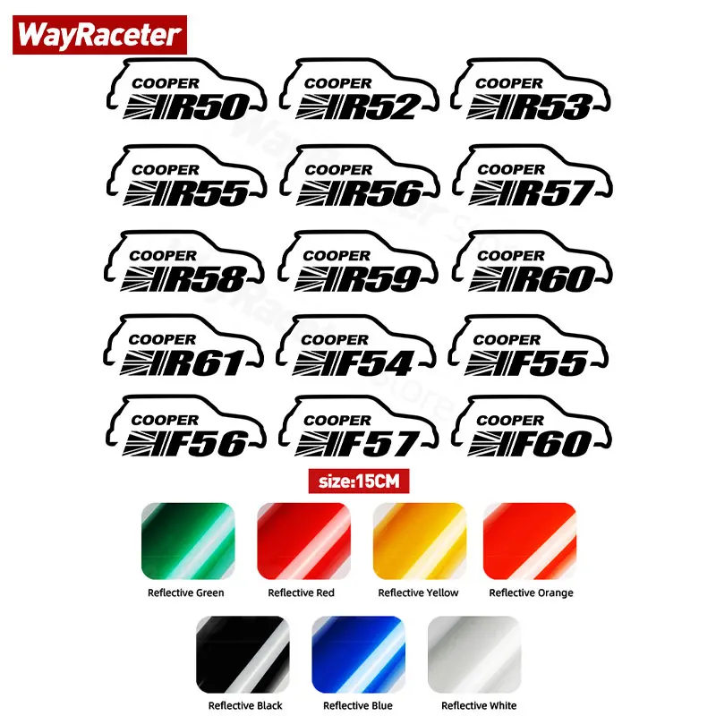 ݻ Ͽ     Ʈũ  ƼĿ, ̴ JCW R56 F56 R57 F57 F55 R50 R52 R53 R60 F60 F54 R55 R58