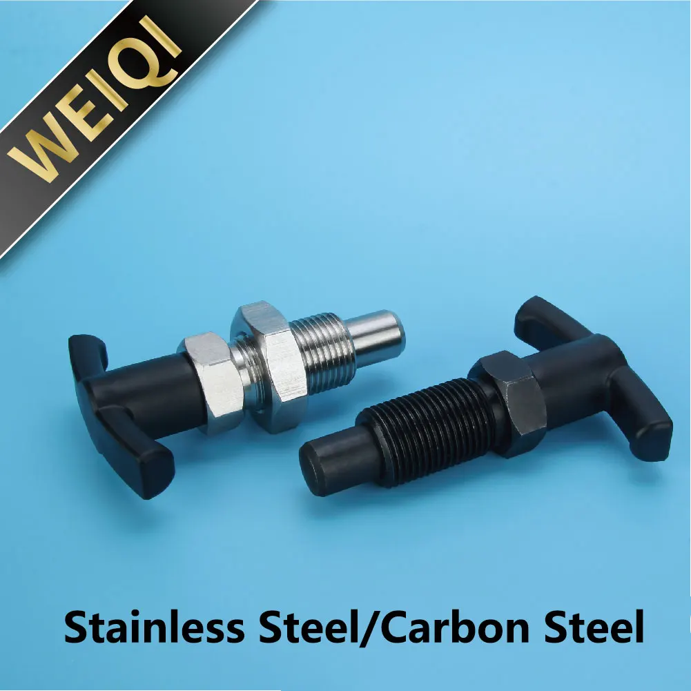 재고 있음 M12 M16 M20 M24 T 그립 인덱싱 플런저 인덱스 볼트(너트 포함)