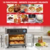 26 QT Extra Large Air Fryer, Convection Toaster Oven with French Doors, Stainless Steel 5