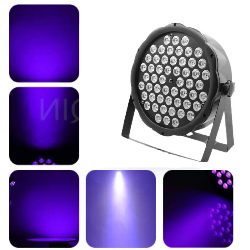 

Alloy LED Par 54x3W 36x3W UV Lights LED Lighting DMX512 Disco Light Professional Stage Dj Equipment Fast Shipping