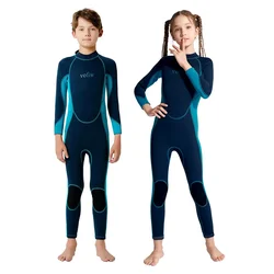 Children's Long Sleeve Neoprene Wetsuit - 16Y