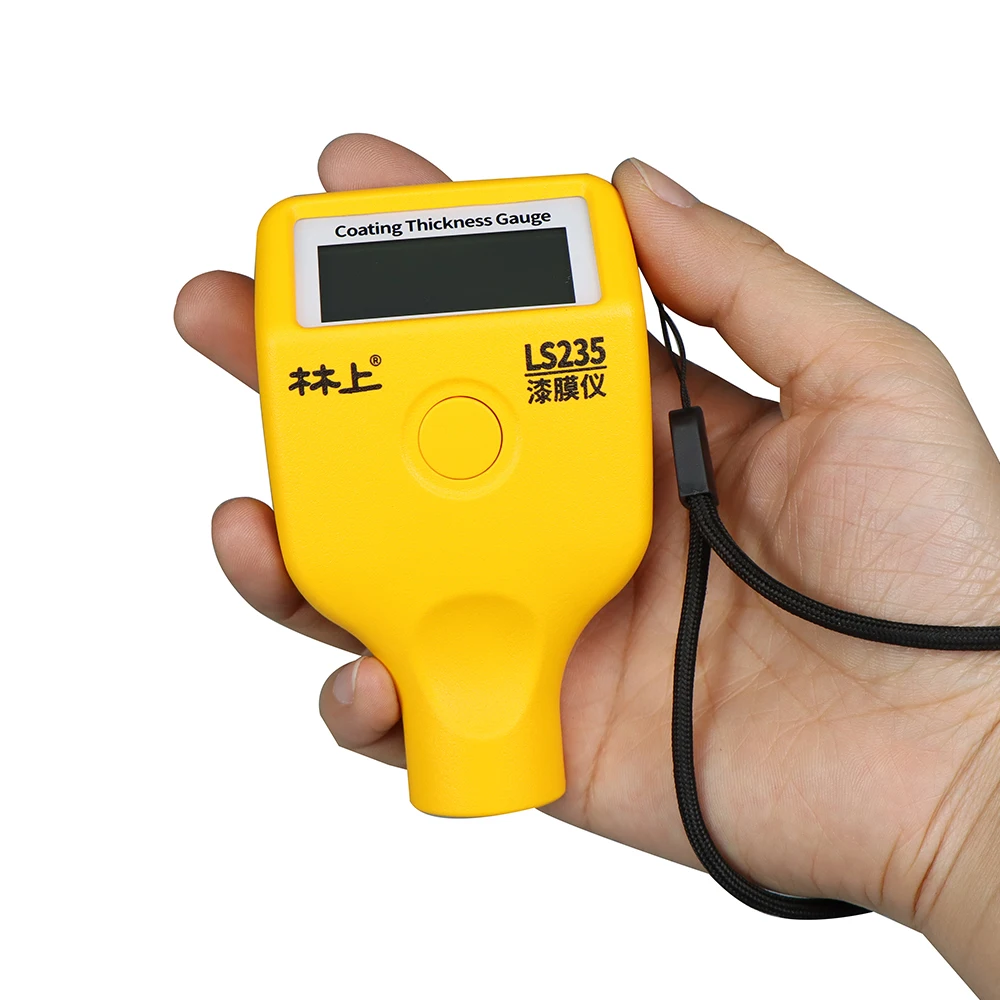Linshang LS235 how to measure paint thickness coating thickness