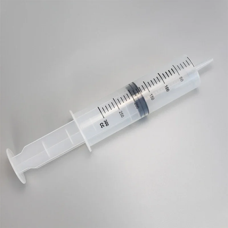 Oil Syringe Pump 1PC 300ml Large Capacity Reusable Needle Barrel Oil Pump with Scale Oil Suction Vacuum Syringe Pistol Pump Extractor