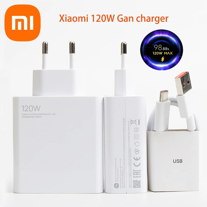 Xiaomi-11T-Pro-Fast-Charger-120W-Original-EU-Turbo-Quick-Charge-6A-USB ...