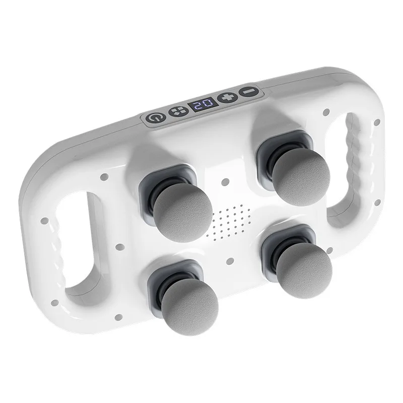 Description Picture 6 of item4 Massage Heads 2000mah Rechargeable Cellulite Remove Anti Fatigue Daily Relax Mini Body Gun Massager