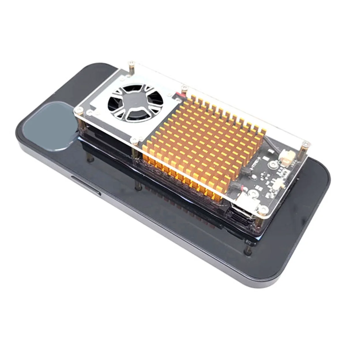 ABAN 휴대 전화 라디에이터 5V 2A 반도체 쿨러 Diy 태블릿 노트북 USB 팬 냉각 음소거 방열판