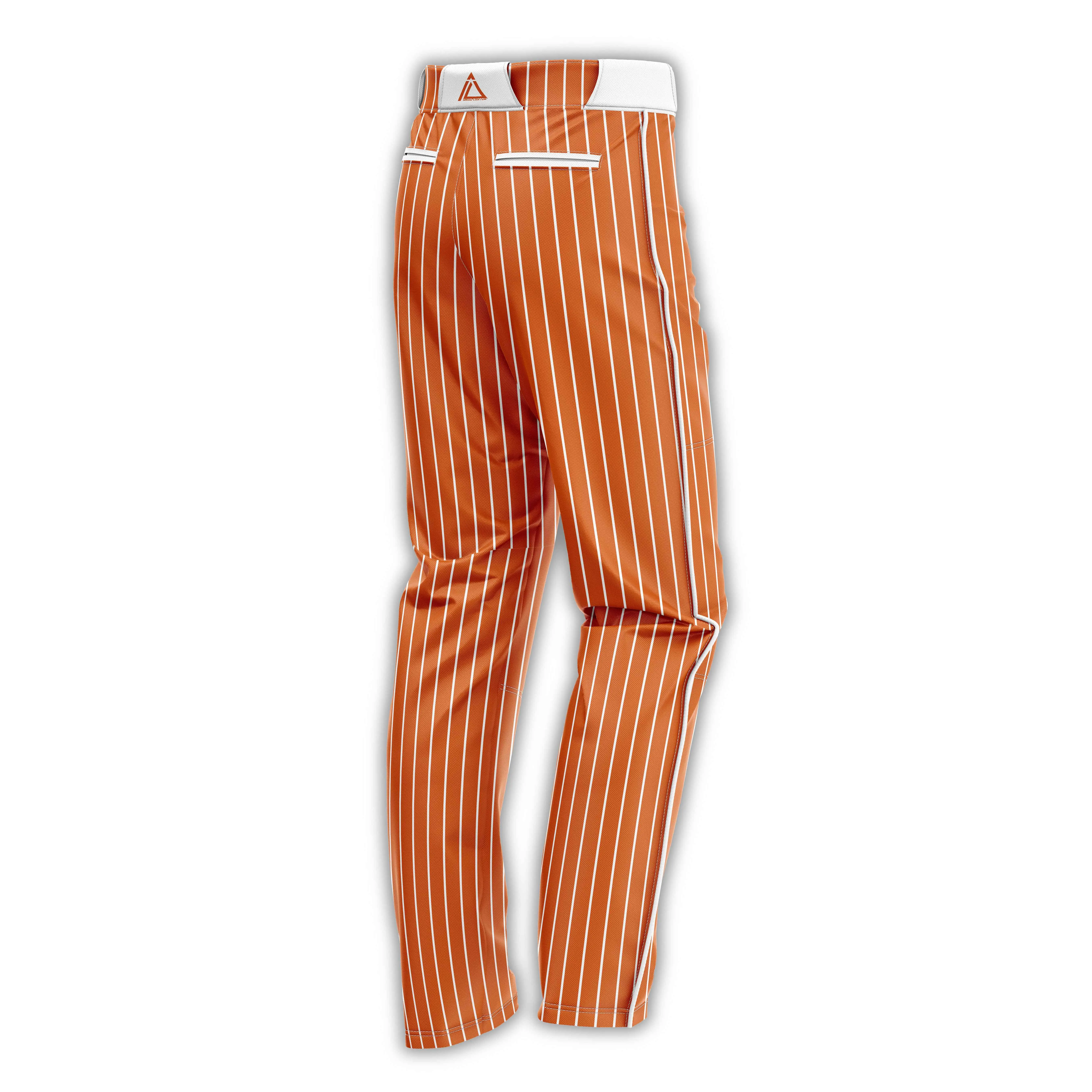 Stripes Affordable Baseball Pants with Elastic Waistband for a Comfortable Fit