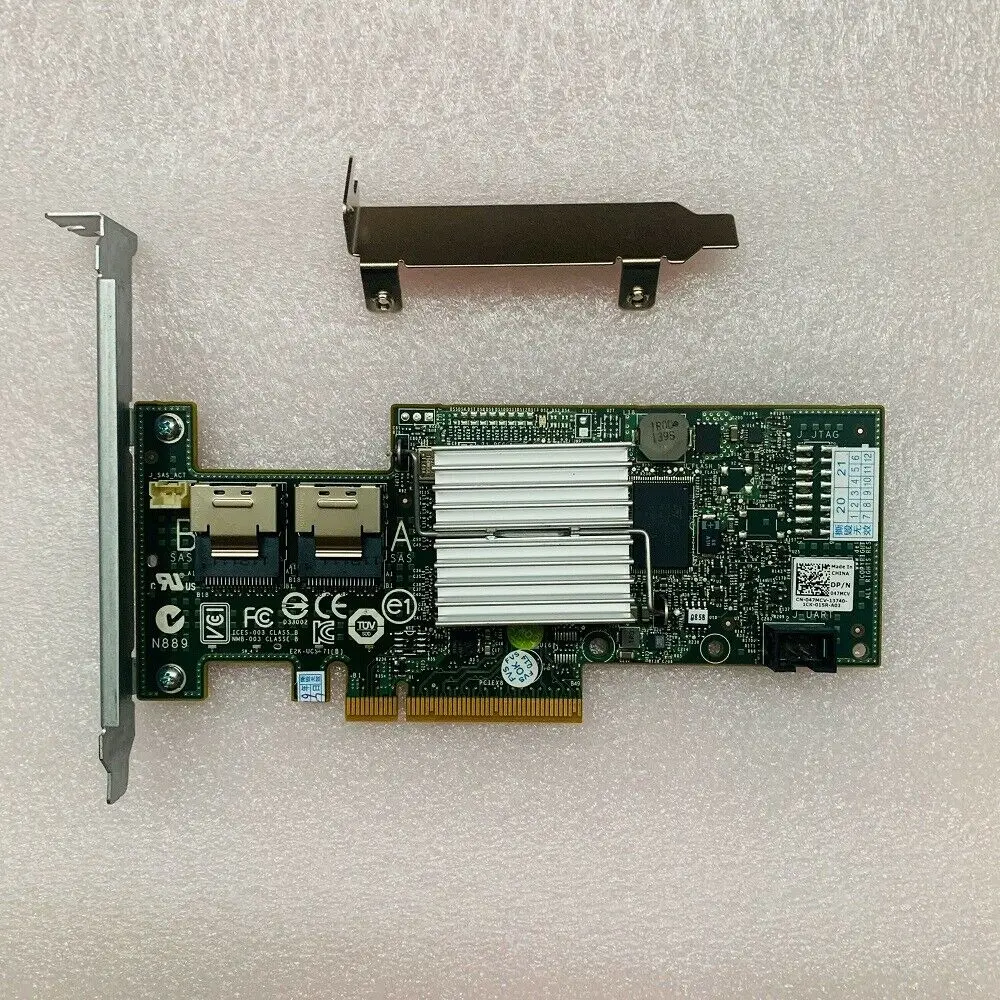 델 PERC H200, IT 모드, 6 Gb/s SAS, SATA 컨트롤러 = LSI 9211, 신제품