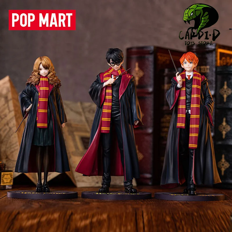 

Popmart Harry Potter Anime Figurine Hermione Jean Granger Harry Potter Ron Weasley Action Figure Statue Pendant Birthday Gift