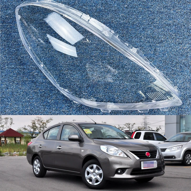 For Nissan Versa 2011 2012 2013 Front Headlamp Cover Lamp Shade