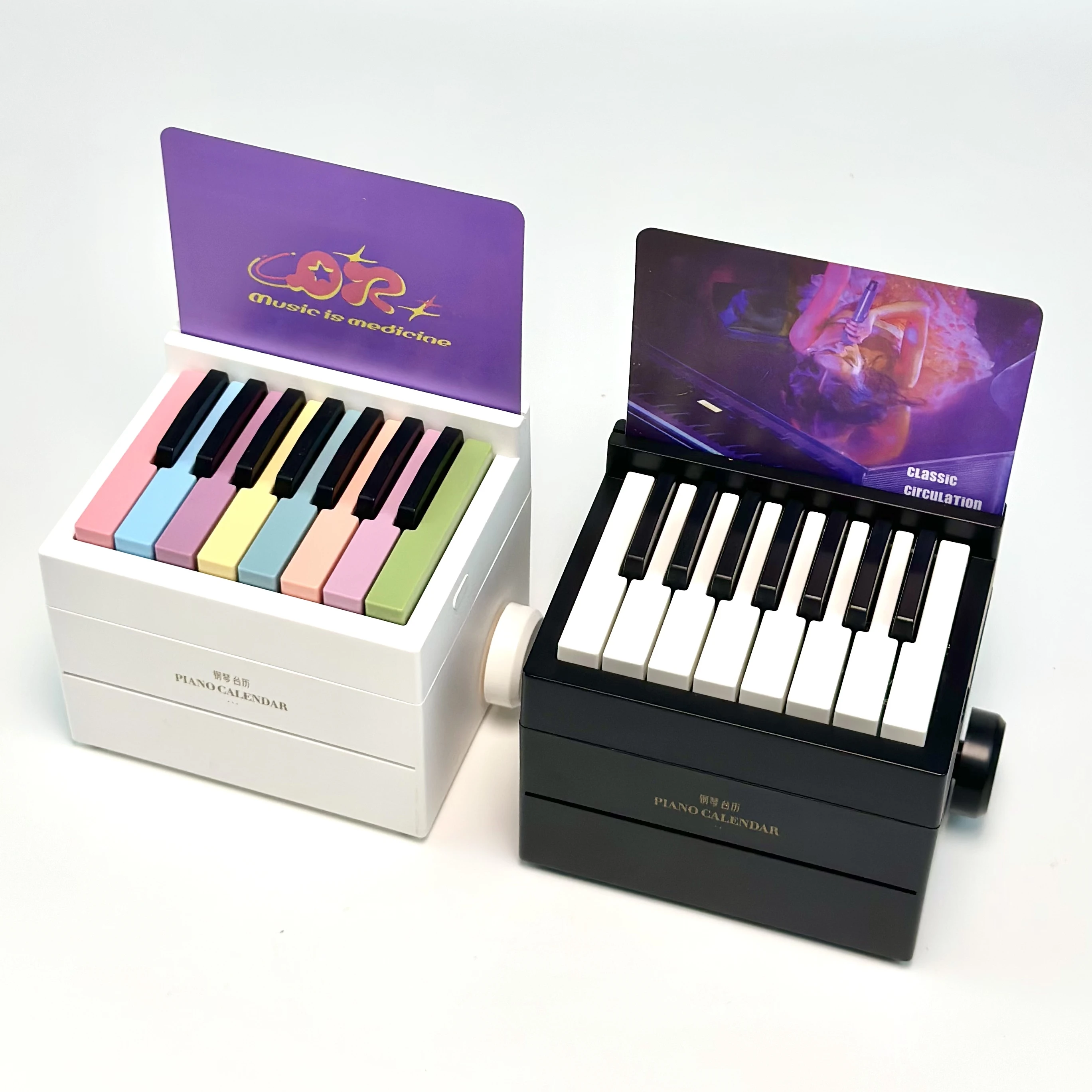 Olivia Peripheral Desktop Piano Calendar Music Toys Holiday Gifts