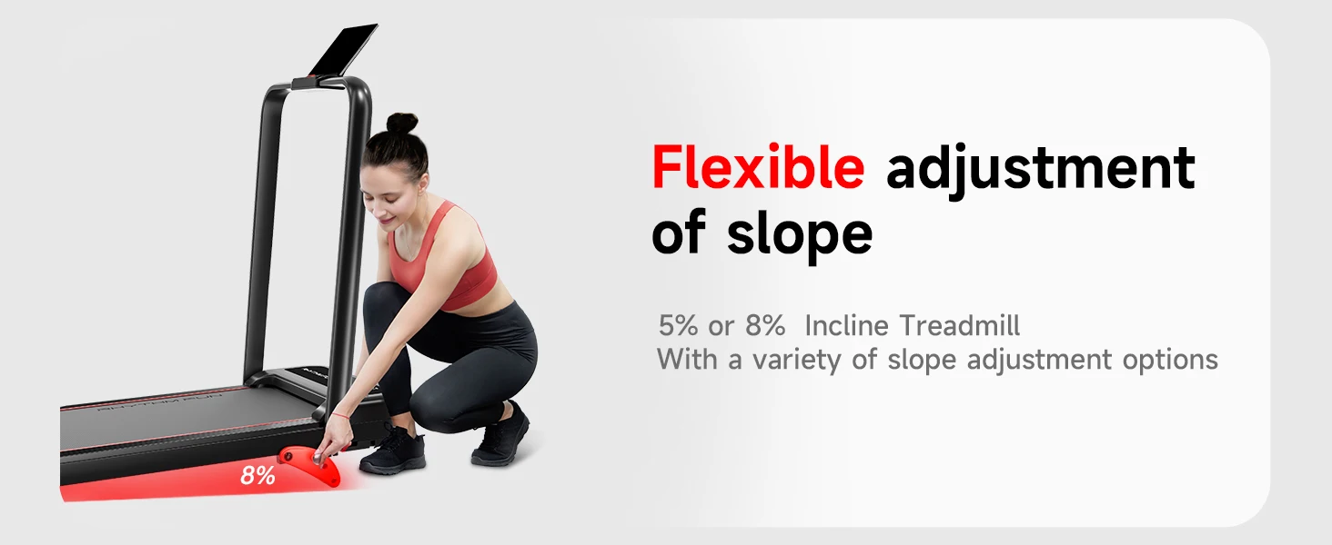 M4138 Black Incline Foldable treadmill 0912