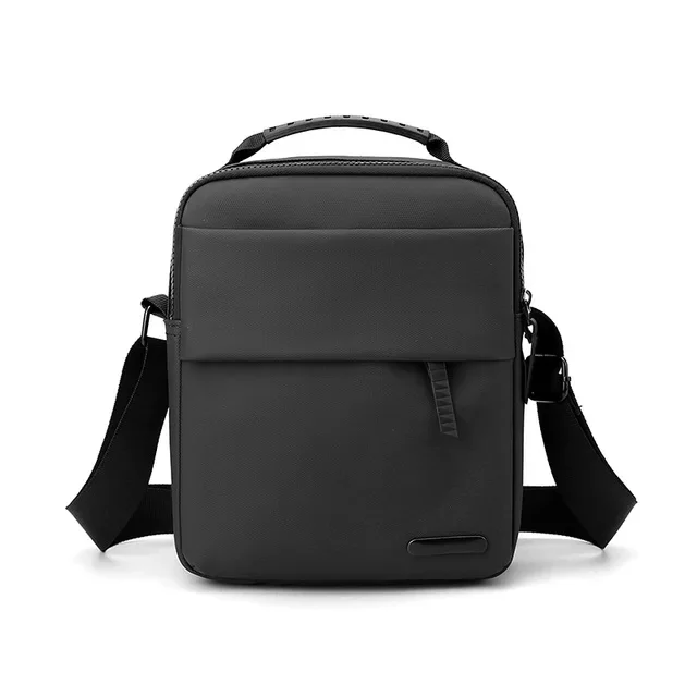 thumbnail image 1 of Bolso bandolera pequeño para hombre, clásico, impermeable, informal, con solapa, para negocios, XA491C, 1 of 5