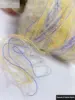 Flash Section Dyed Feather Flash Yarn Thread Wool Thread Candy Color Soft Cute Knitting Sweater Winter Cat Hair Fine Cotton Yarn 6
