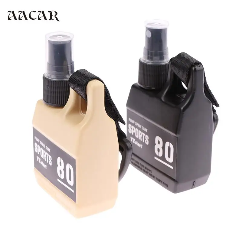 80ml Outdoor Camping Portable Pump Refillable Spray Bottle Empty Cosmetic Containers Atomizer Bottle Travel