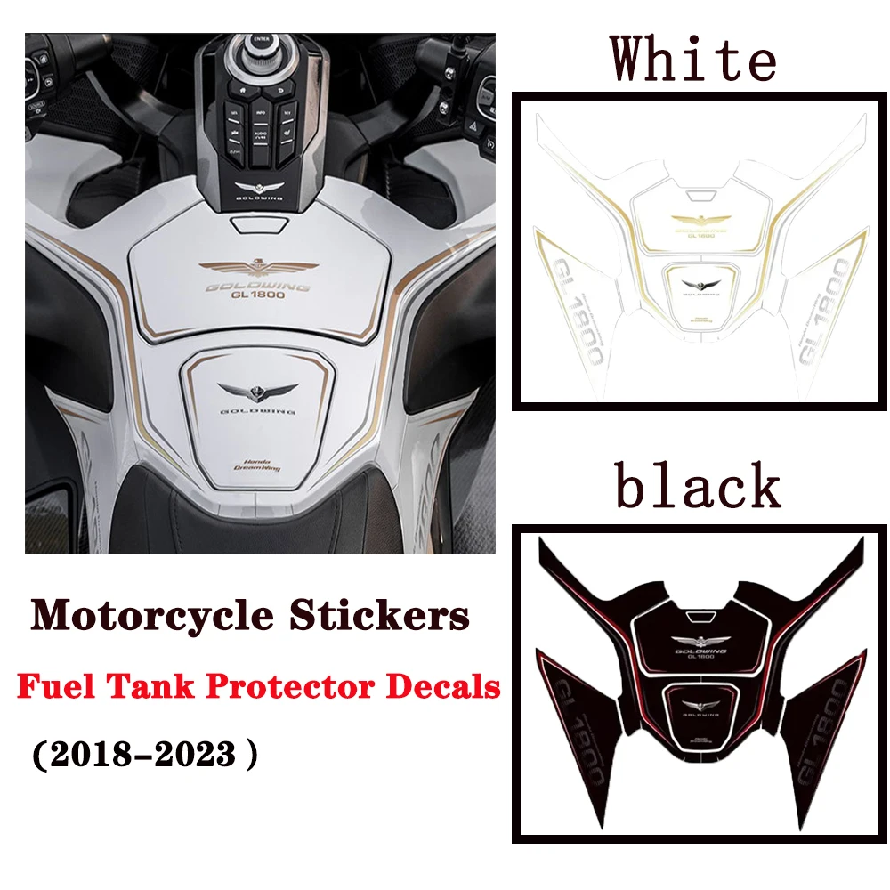 2018-2023 Motorcycle Stickers Fuel Tank Protector Decals Use for Honda Goldwing GL 1800 Gold Wing