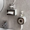 Multipurpose Wall Mounted Toilet Paper Storage Holder Waterproof Toilet Roll Dispenser Disposable Towel Box Bathroom Accessories 2