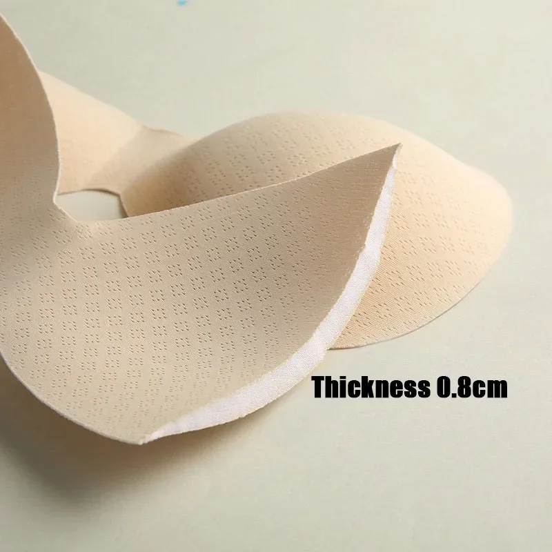 1 Pair Women Summer Swimsuit Padding Inserts Sponge Foam Bra Pads Chest Cup Breast Bra Bikini Insert Chest Pad 5