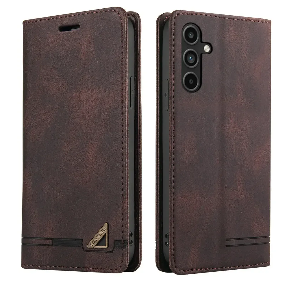 Leather RFID Wallet Flip Case - Premium Design